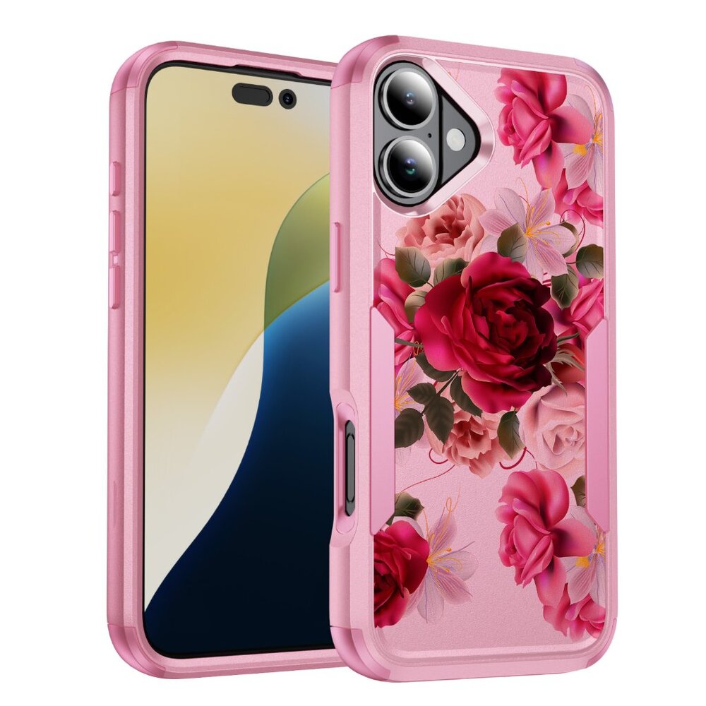 iPhone 16 Shockproof Phone Case 6.1- inch Cover
